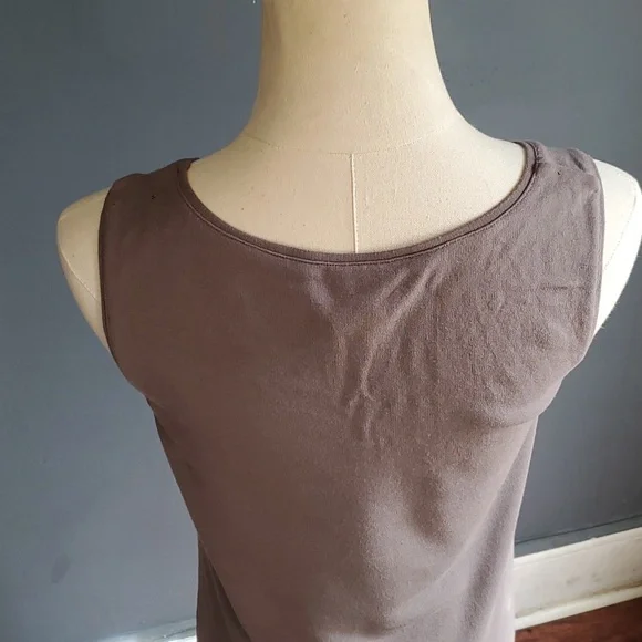 Eileen fisher gray stretch maxi dress size xs - Picture 8 of 14